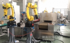 NMT-ZP-108 疫苗玻璃瓶小型預(yù)熱加固化自動裝配線(蘇州?？松?